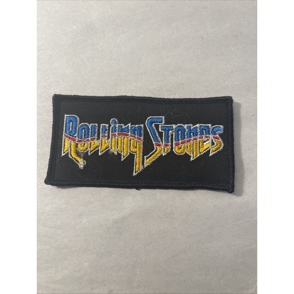 Rolling Stones Patch Rock Band Vintage